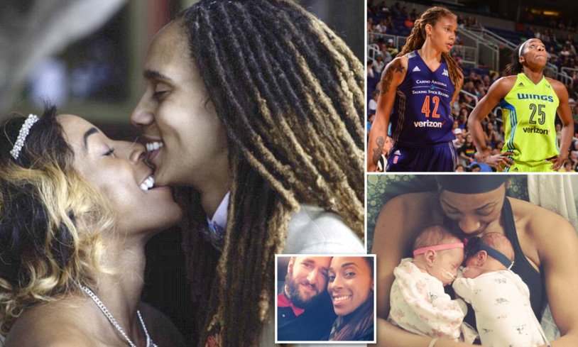 Glori Johnson and Britney Griner Wedding
