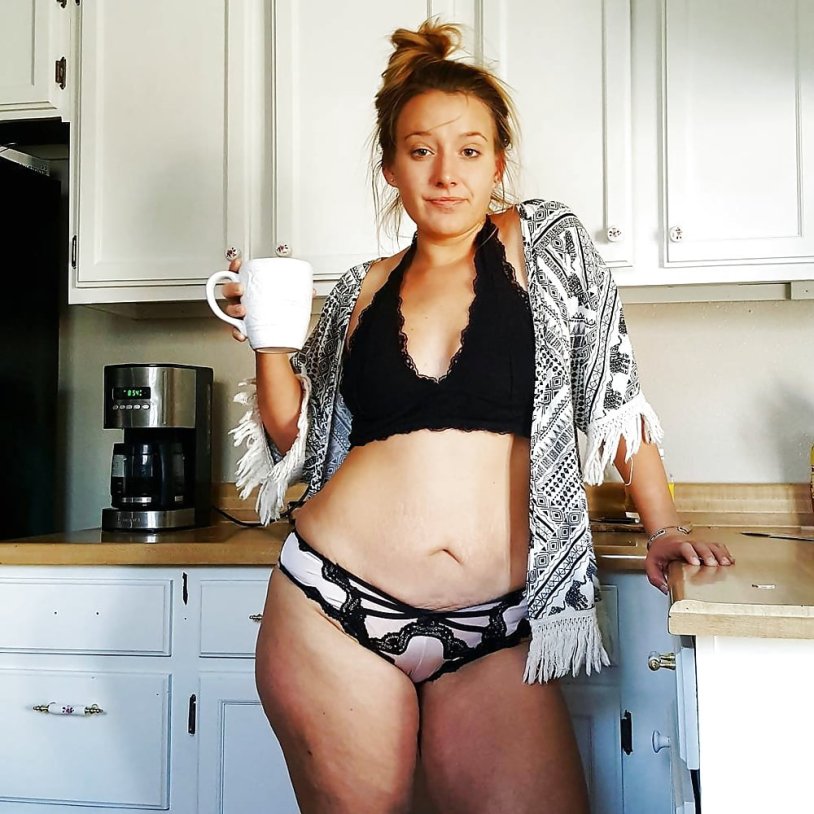 Adult women in the kitchen