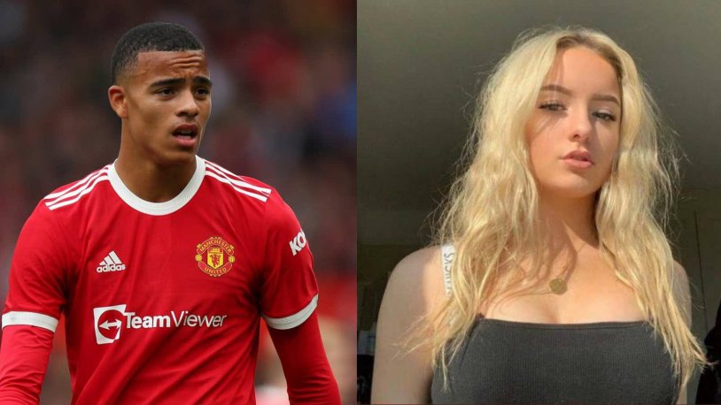Mason Greenwood and Harriet Robson