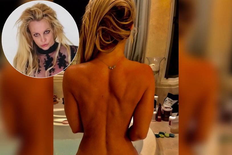 Britney Spears Topless 2021