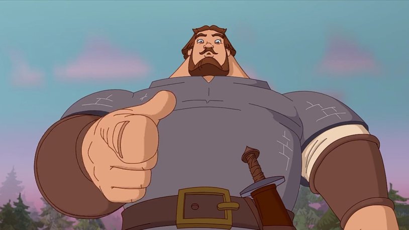 Three heroes Ilya Muromets