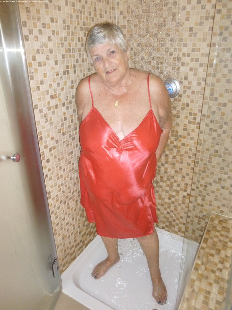 An elderly Englishwoman