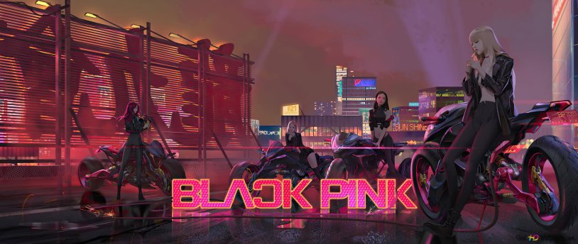 Black Pink Cyberpank