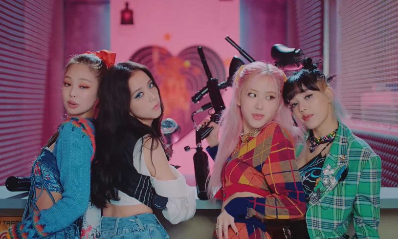 Black Pink Lovesick Girls