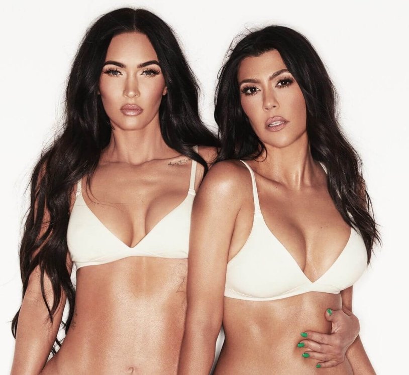 Courtney Kardashian and Megan Fox