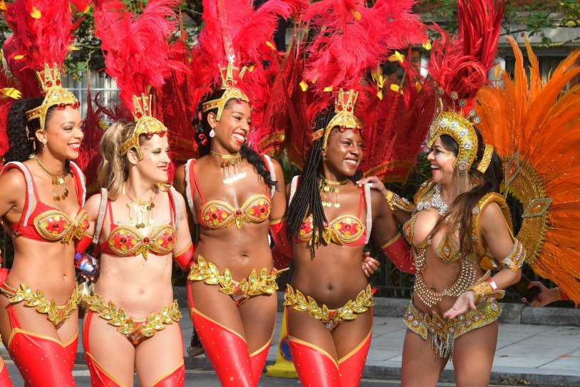 Orgy on the Brazilian carnival