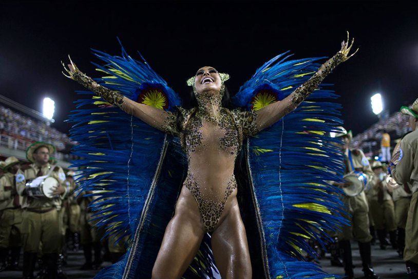 Naked carnival Brazil 1986