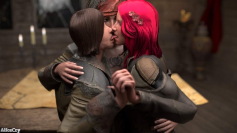 Edward Kenway and Ann Bonnie Love