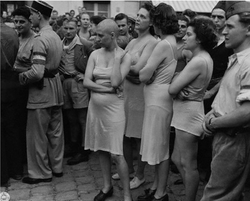 Women collaborators in France