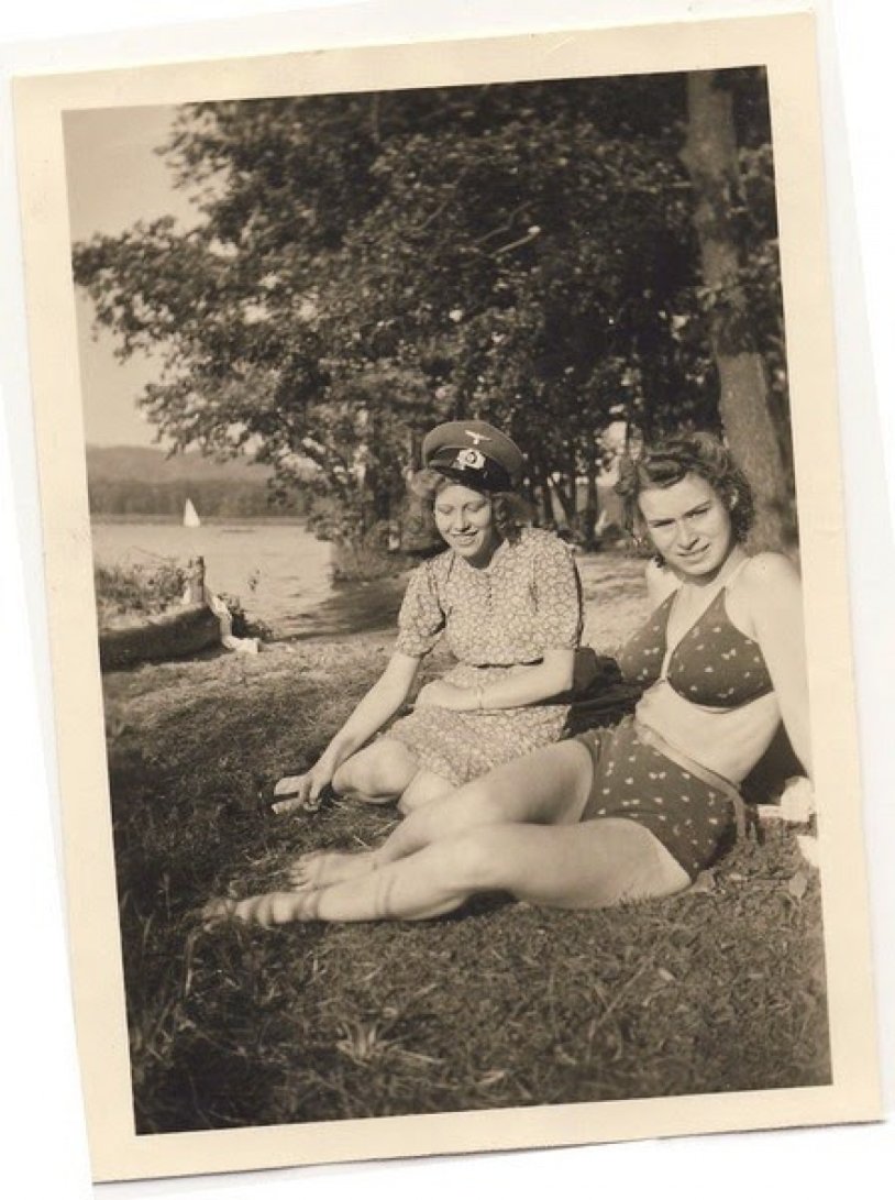 German invaders and Soviet women