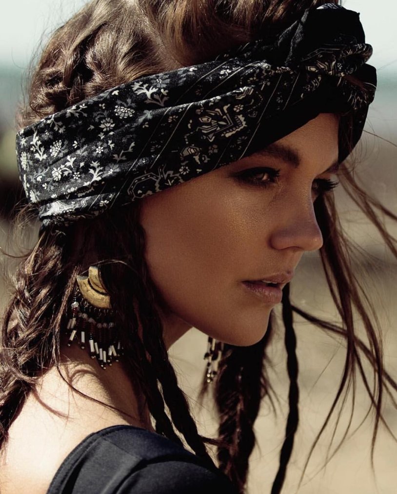 Hippie chic bandana