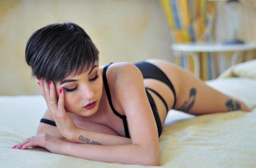 Giorgia soleri haircut