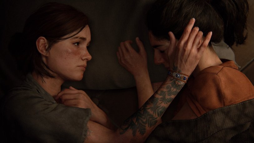 The Last of Us Ellie and Dina