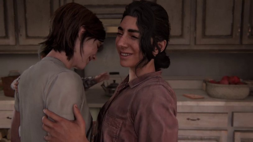 The Last of Us 2 Ellie and Dina Love