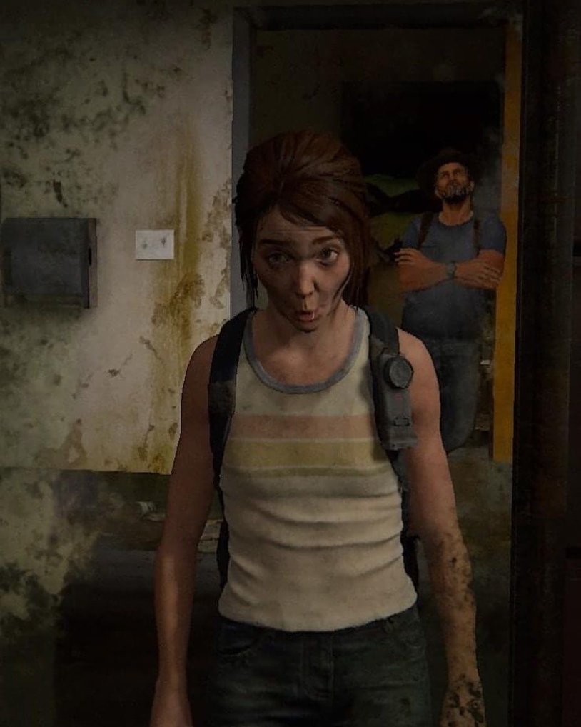 The Last of Us Ellie Dina Joel