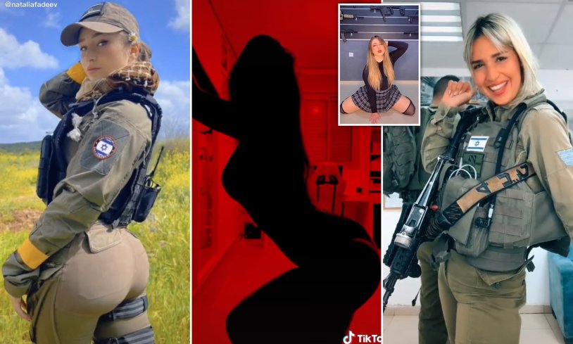 Physical Naked Soldiers and Girl