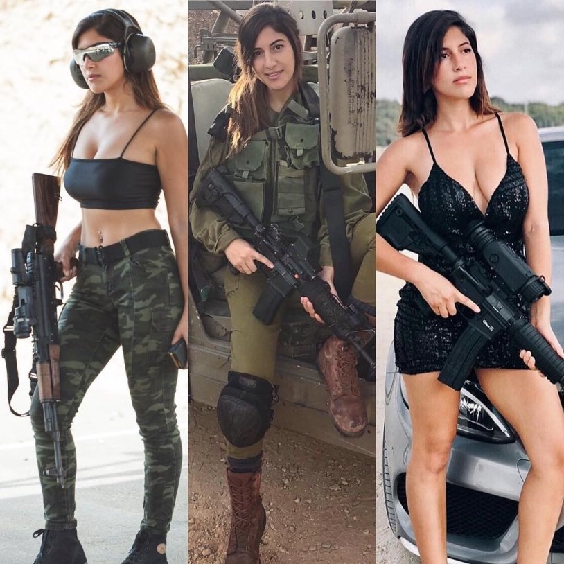 Zahal Israeli Tactical Girl