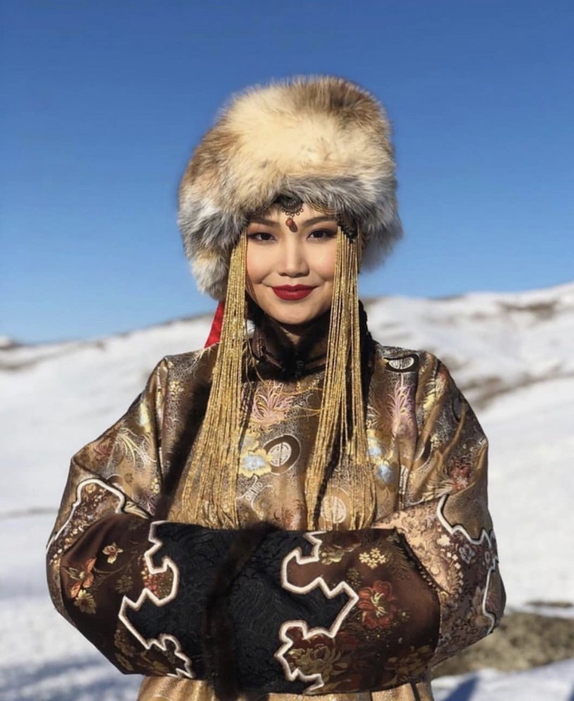 Bangs on the Mongolian