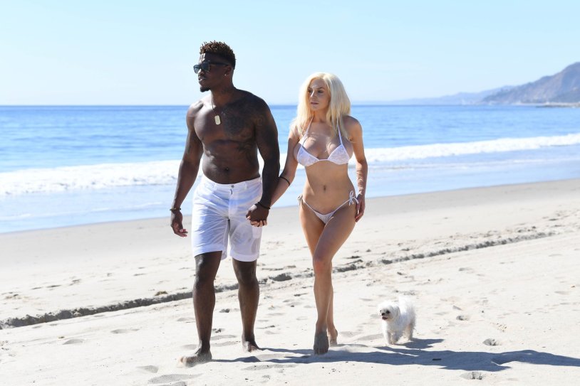 Courtney Stodden with Negro