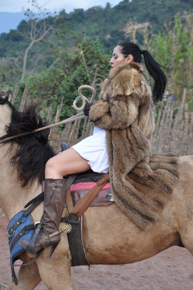 Amazon on Horse Ride