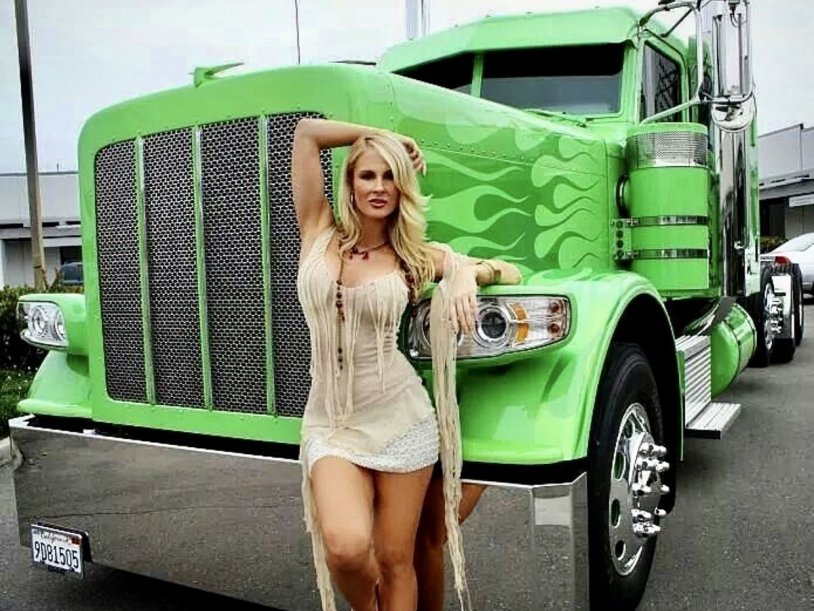 Girls and trucks