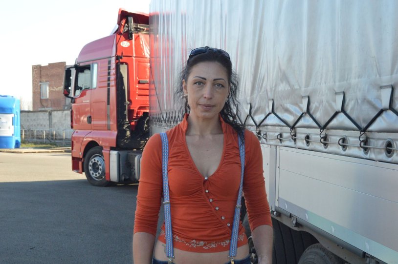 Truckwoman Cherepanova Marina
