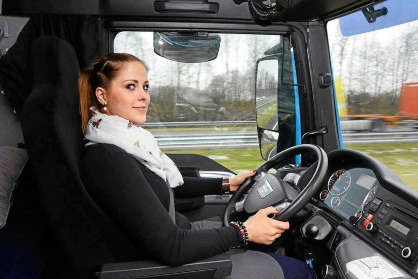 Woman trucker