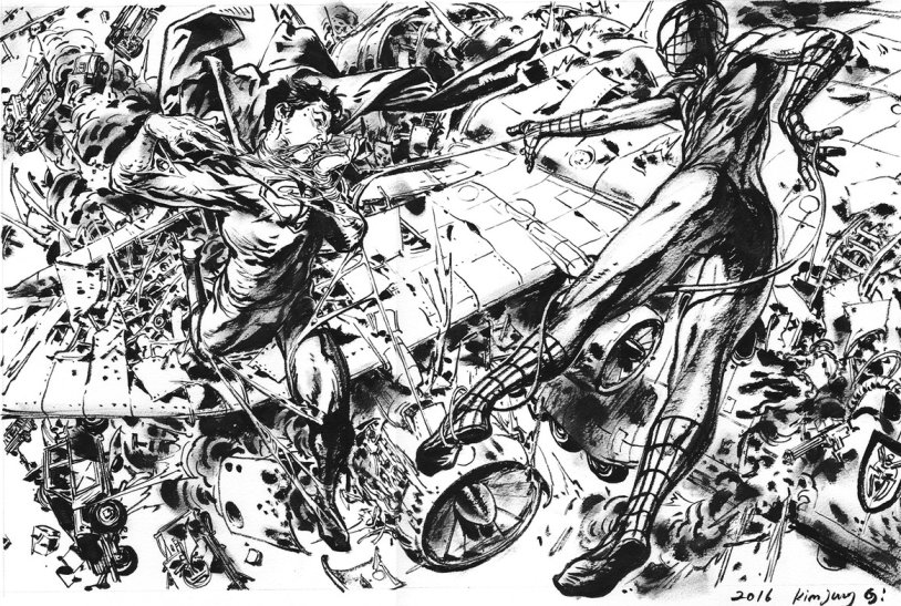 Kim Jung Gi Paintings