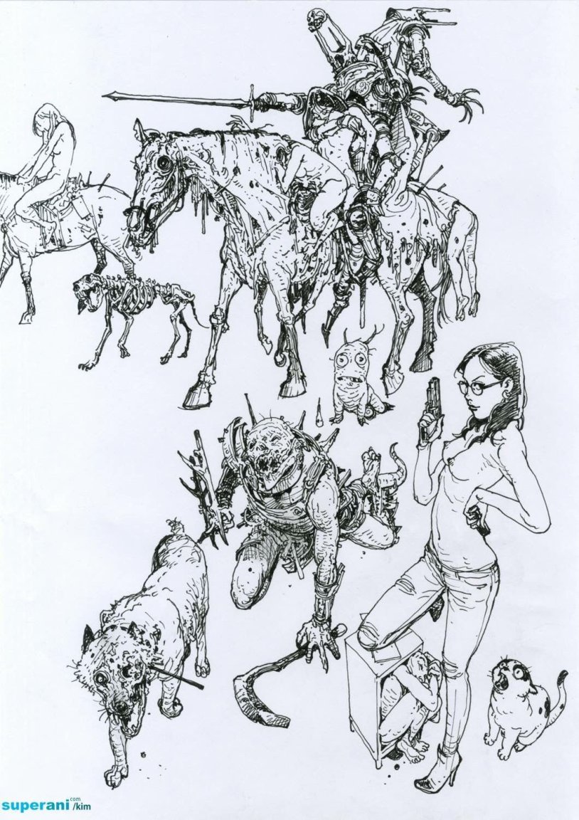 Kim Jung Gi Sketch Collection