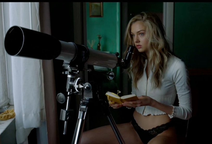 Sasha Luss flirt with the devil