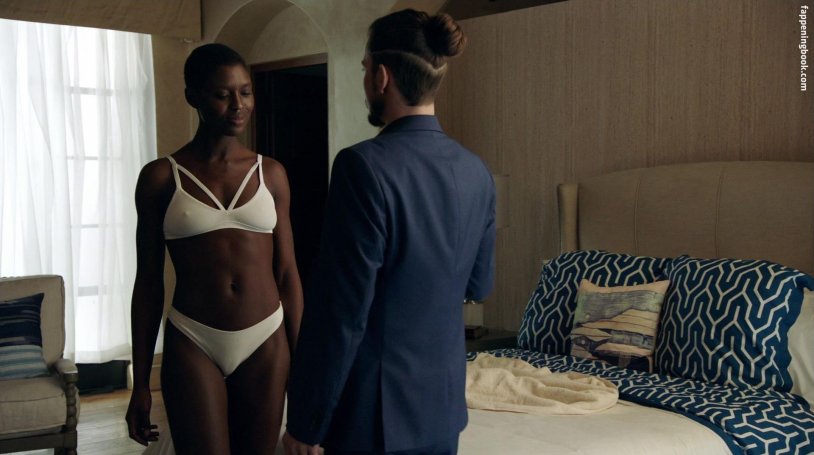 Jody Turner Smith in a swimsuit