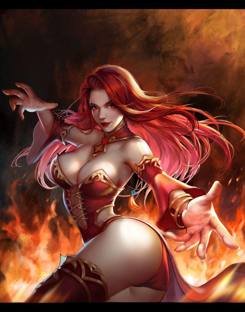 Lina Dota 2 Hot
