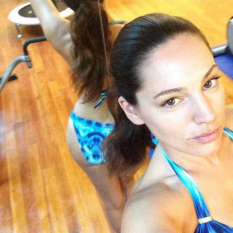 Kelly Brooke Selfie at home