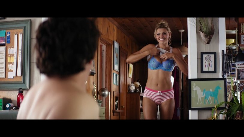 Anna Kuzina in underwear