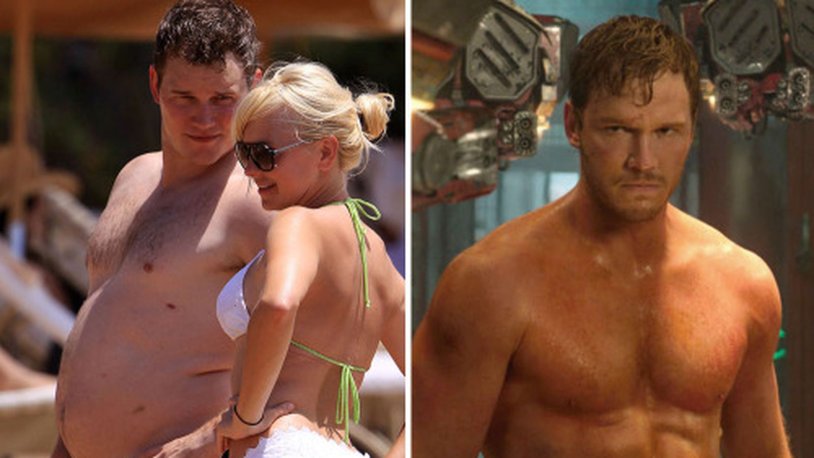 Chris Pratt until weight loss