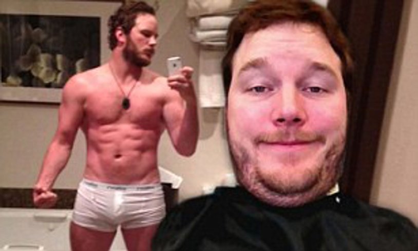 Chris Pratt pumped up