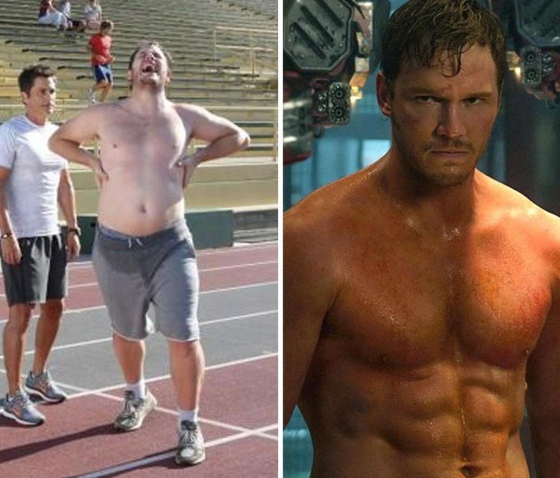 Chris Pratt before and after