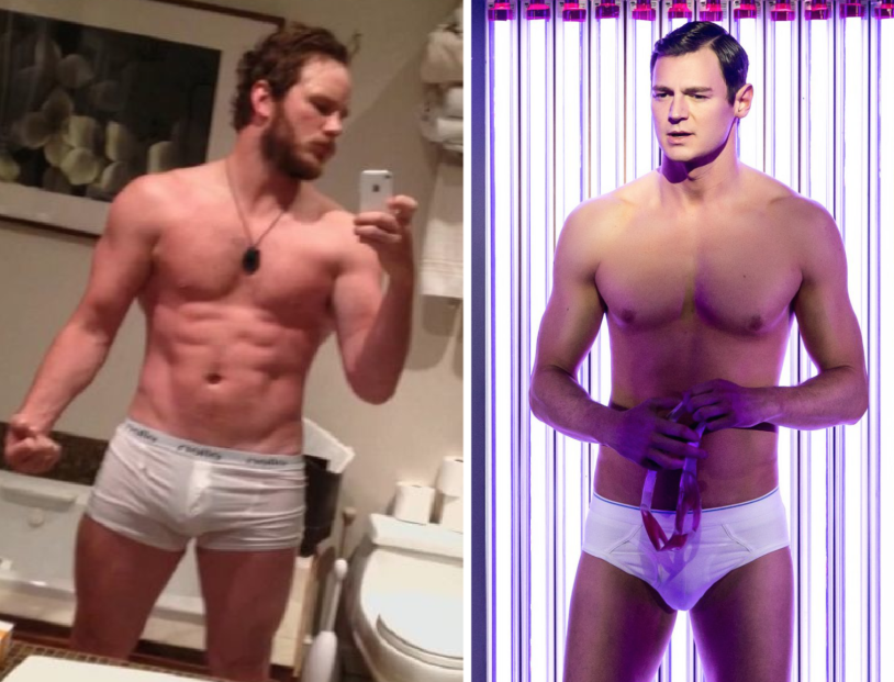 Chris Pratt in underwear