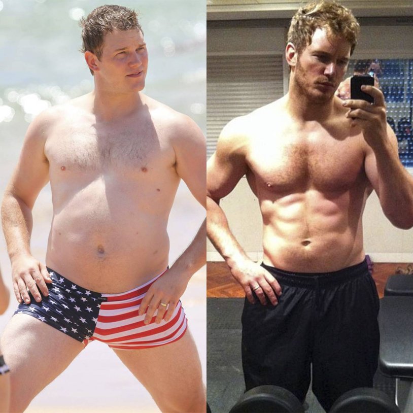 Chris Pratt 27 kg