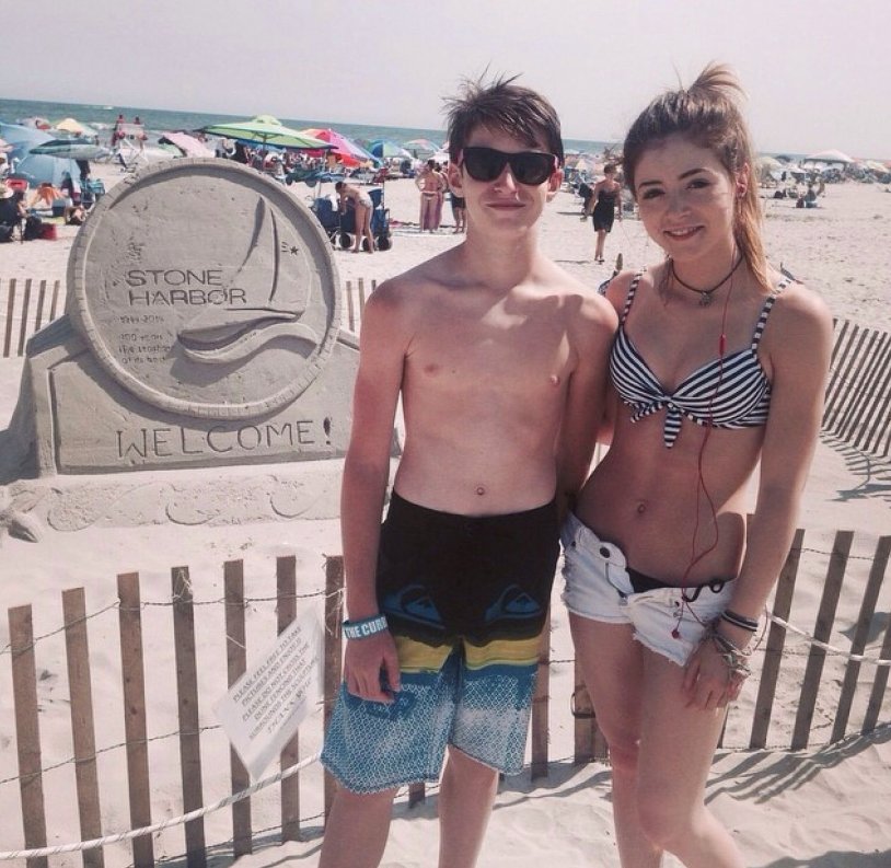 Chrissy Kostanza in a swimsuit