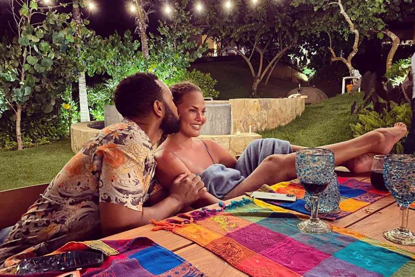 Chrissy Teygen and John Ledden