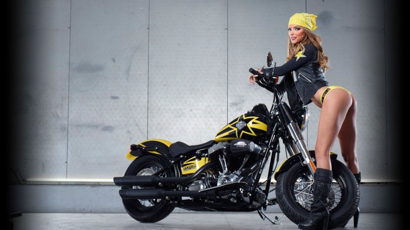 Women's Harley Davidson Motorcycle