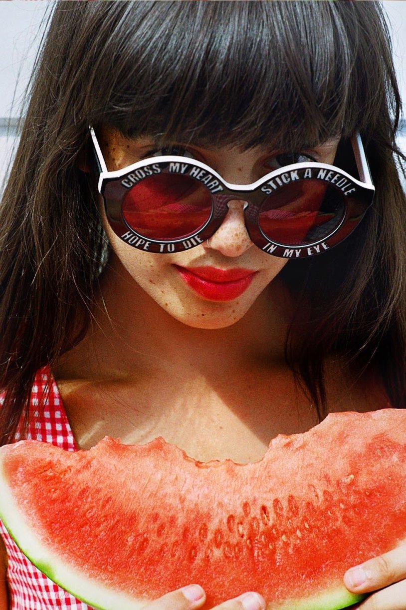 Emily Bador with glasses