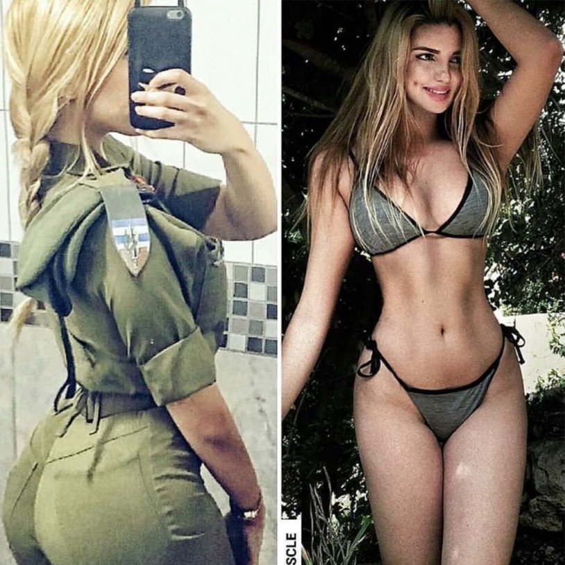 Sexy girls in the Israeli army