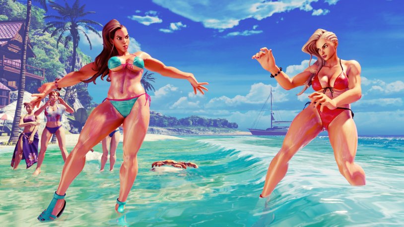 Street Fighter 5 Laura Bikini