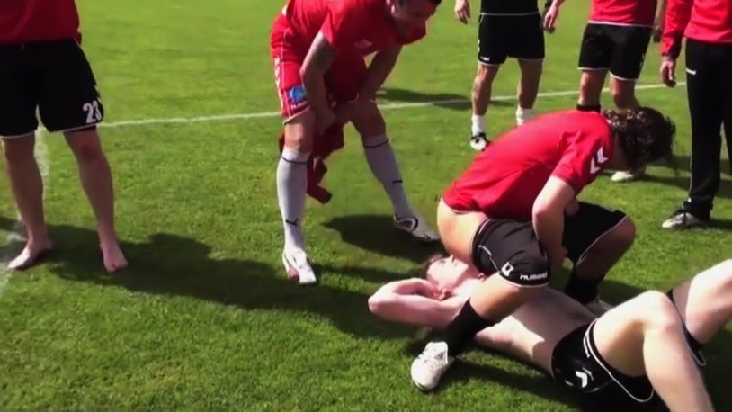 Funny moments in football 2018