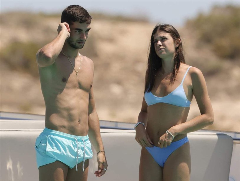 Daughter Luis Enrique and Fernando Torres