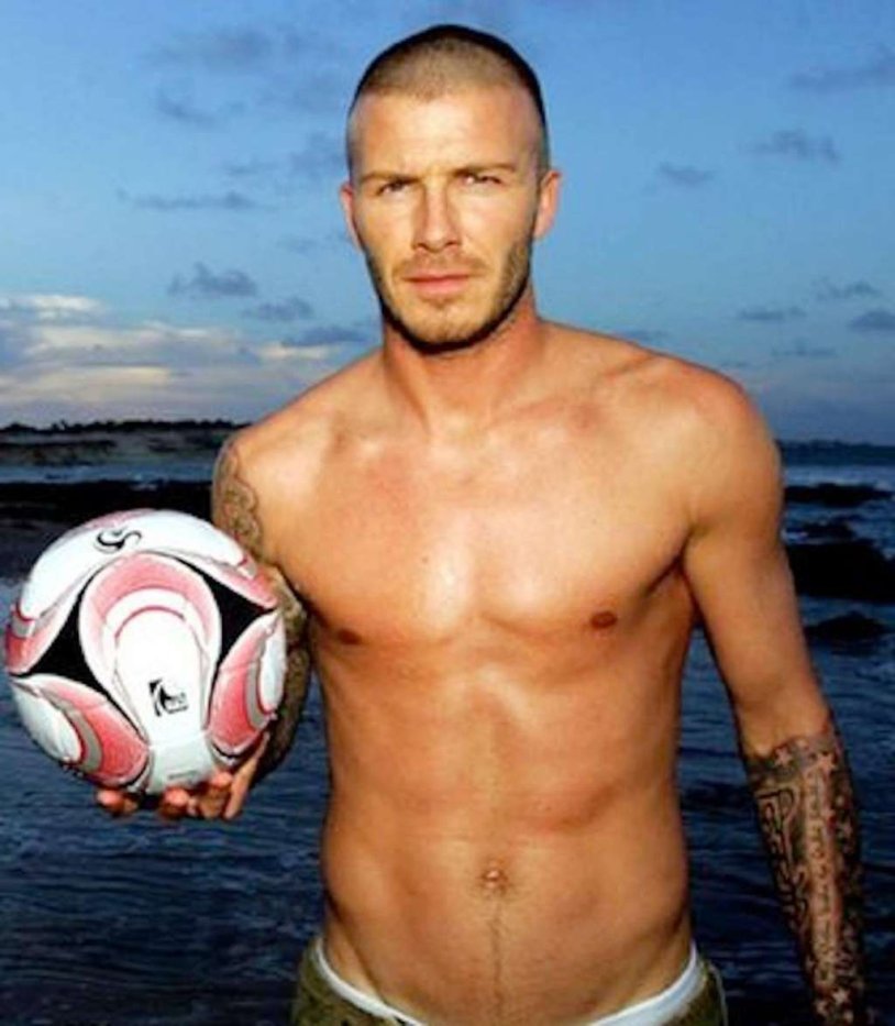 David Beckham Naked
