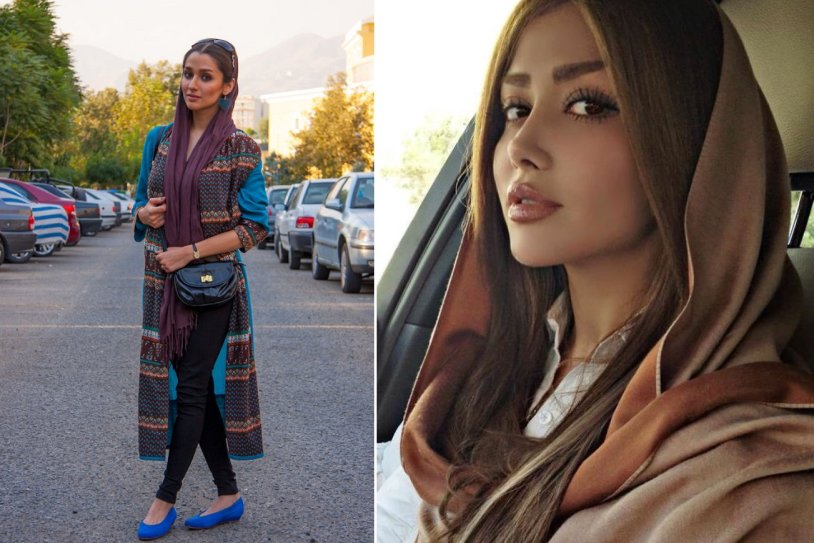 Beautiful Iranki without a hijab