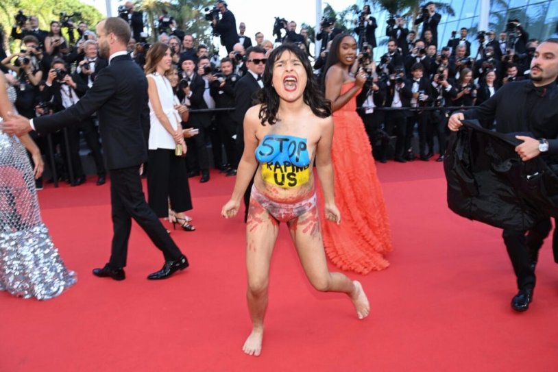 Woman at the Cannes Festival